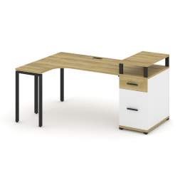 Стол эргономичный Concept CN.SA-407 Металл черный